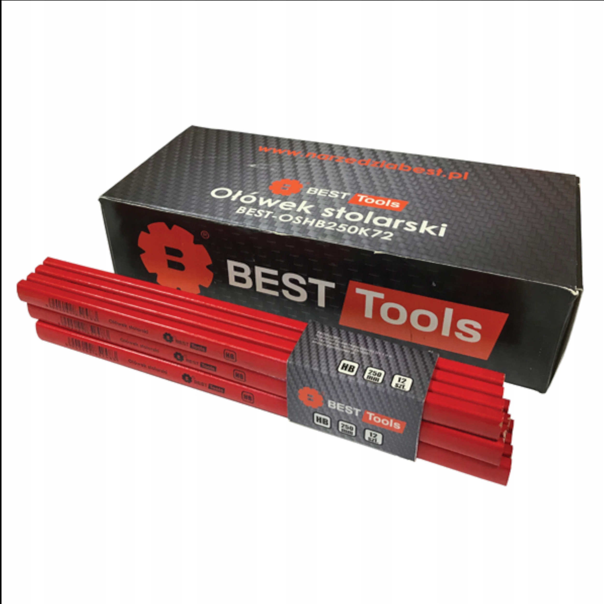 

Ołówek stolarski 24cm Best 12 sztuk