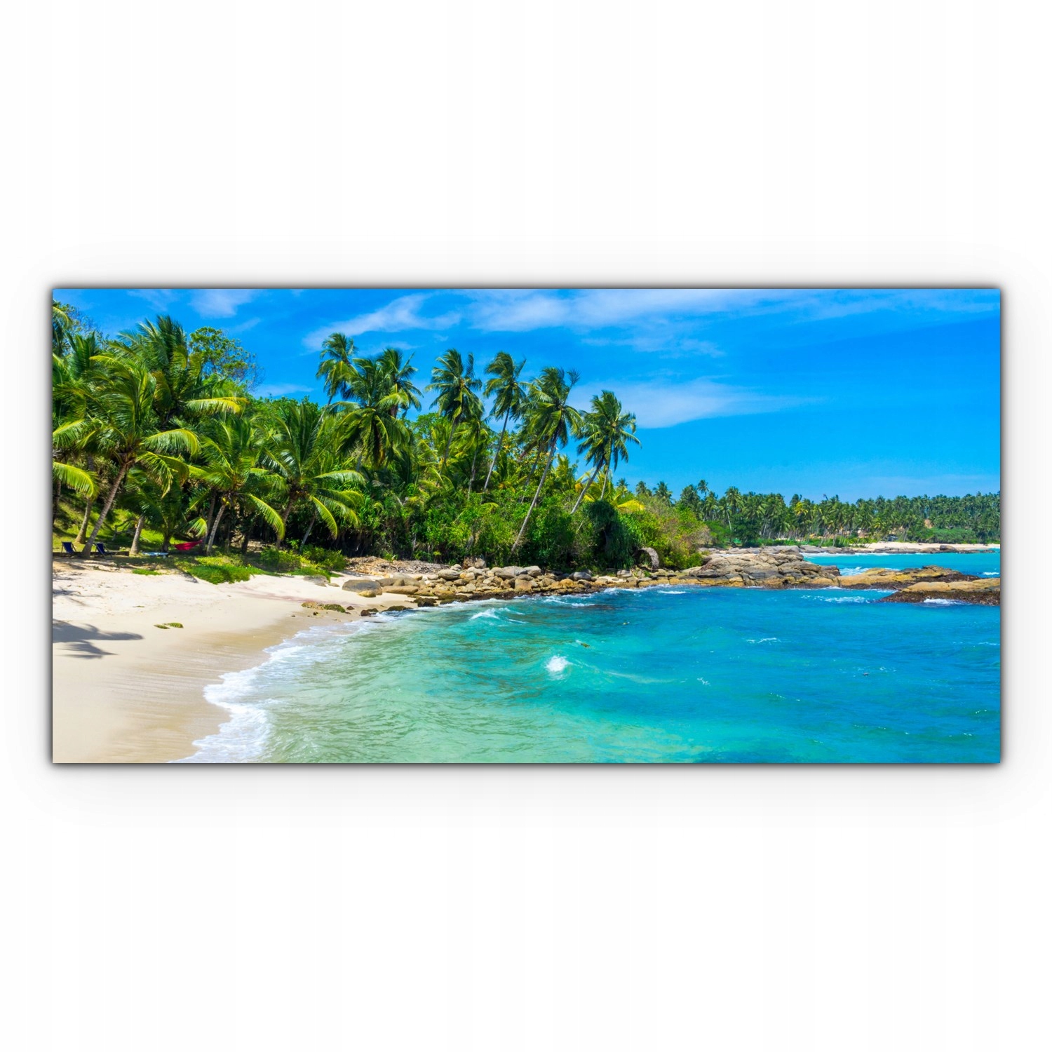 

Canvas na ramie na ścianę 120x60 Karaiby Wybrzeże