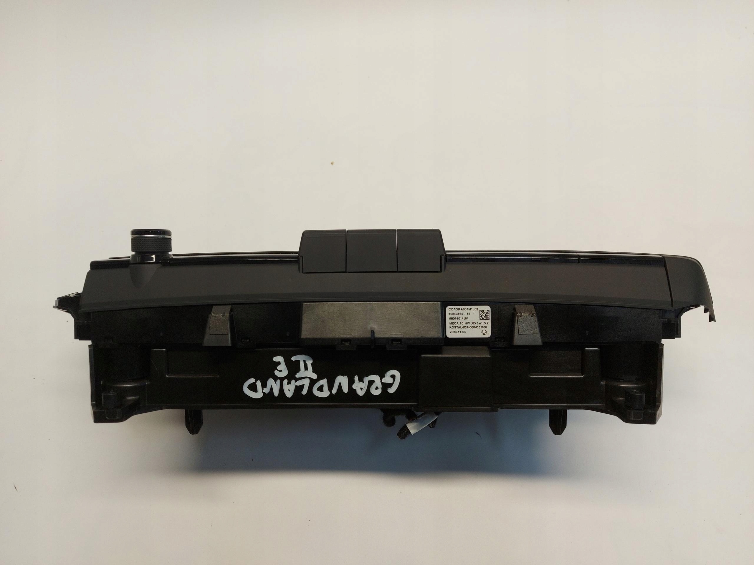 OPEL Grandland II Ekran display 98544014UV