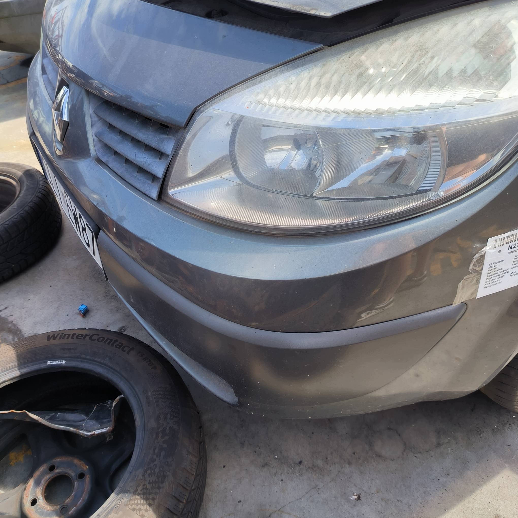 bumper front NV603 RENAULT MEGANE SCENIC II