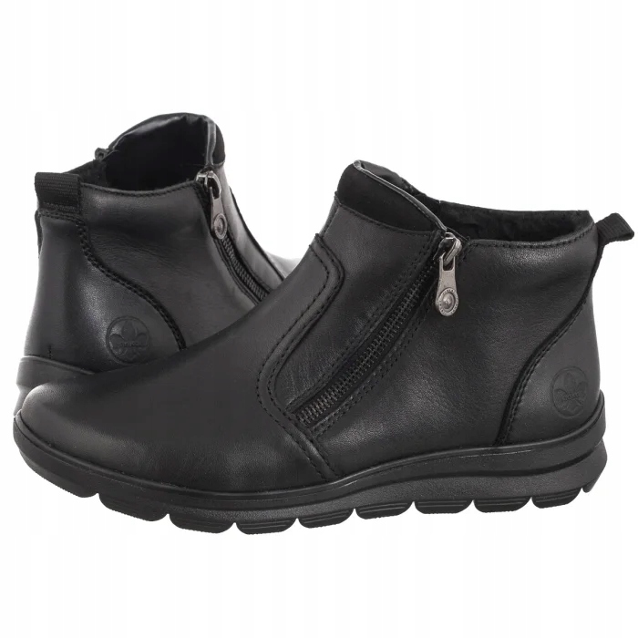 Dámské zimní boty Kotníkové Boty Obuv Rieker Černá Z0060-00 Černá