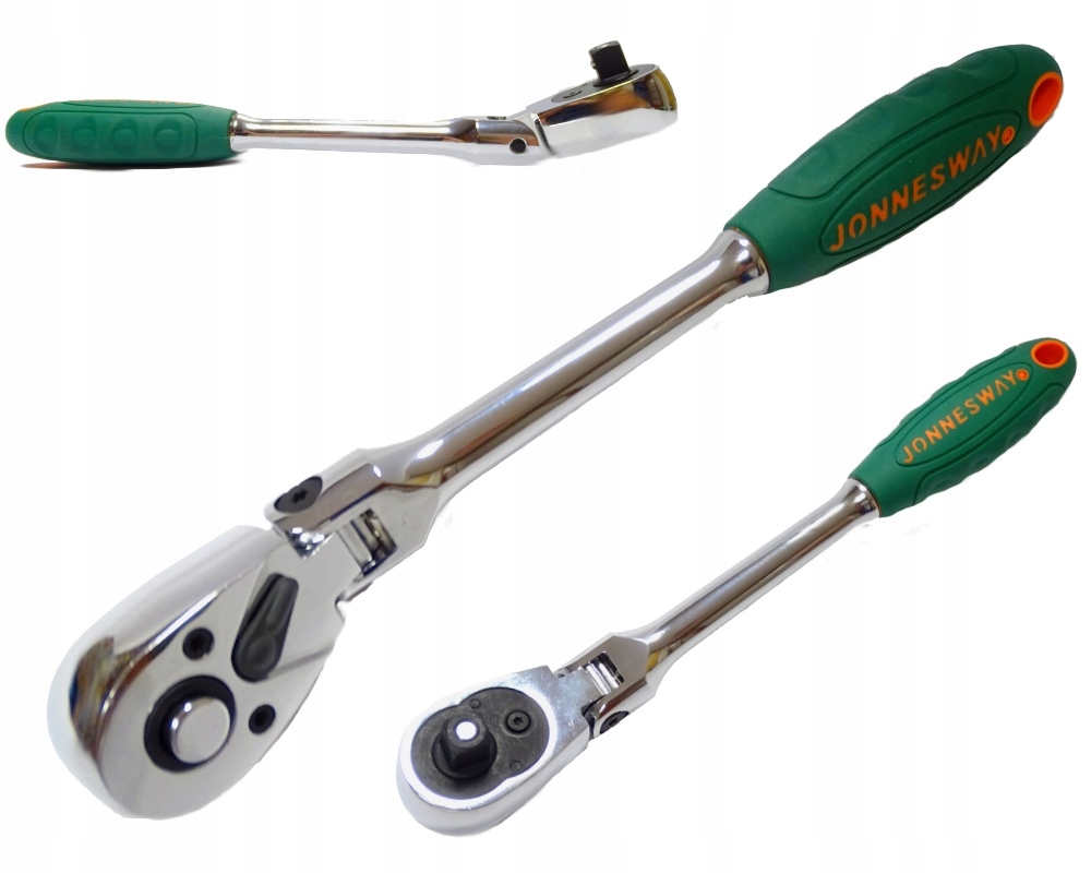 

Grzechotka Łamana Mocna 3/8'' 36 Zębów Jonnesway