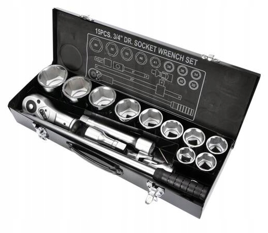 Yato Sada Nástrojov 3/4" 15-DIELNA YT-1334