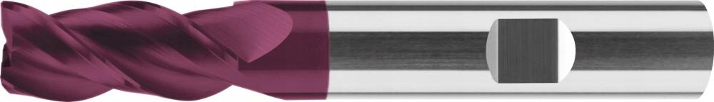 Fréza stopková Hpc, dlouhá, TiALN typ Inox 35/38°, 3-břitá, 3 mm