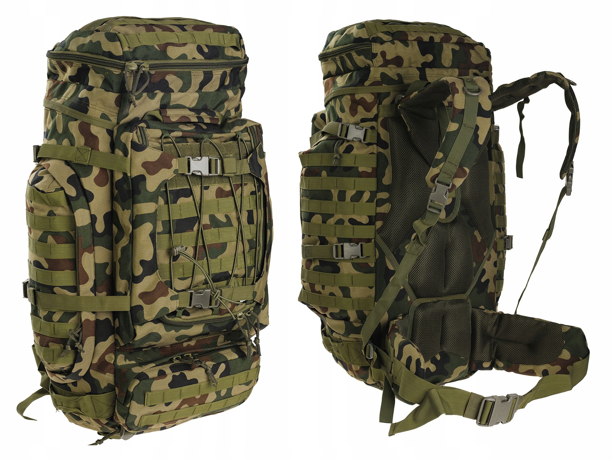 Plecak Turystyczny Duży Wojskowy Max Pack Texar 85L Wz93 Pl Camo