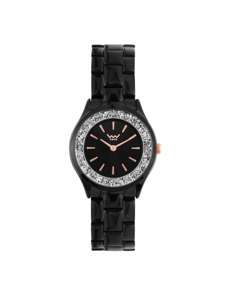 Dámské hodinky Vuch Reece Black černé nerezové 28 mm Quartz