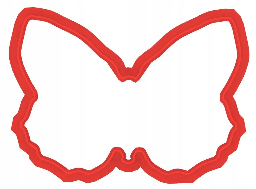 

Foremka wykrawacz ciastek pierników motyl 10cm