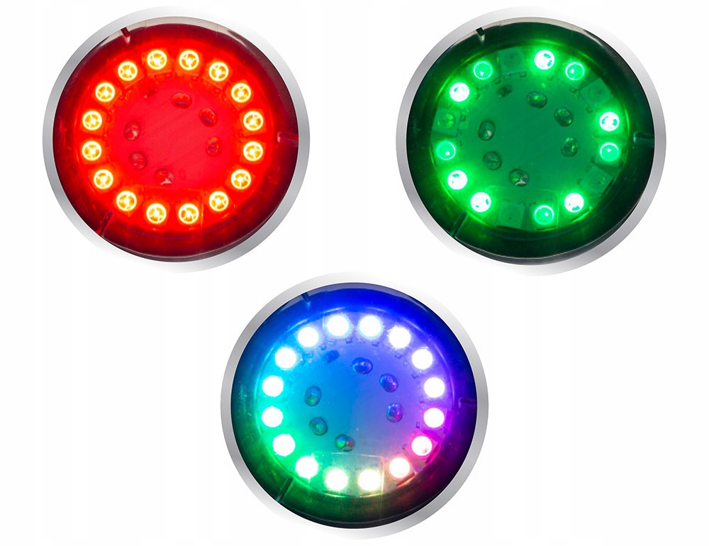 AQUAEL WATERLIGHT TRIO COLOUR Oświetlenie LED do oczka wodnego 3 kolory Kod producenta 124765