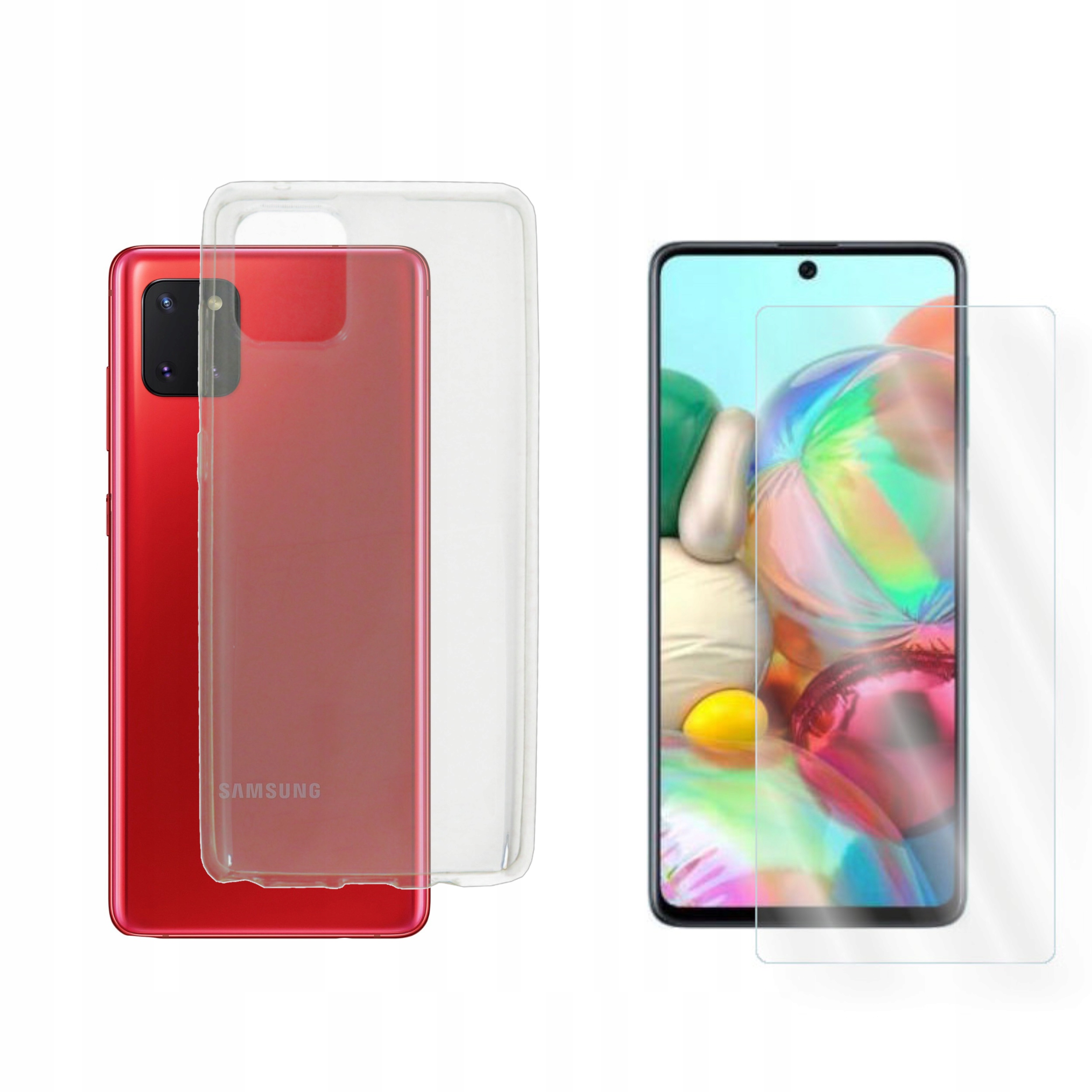 

Etui Pokrowiec Case do Samsung Note 10 Lite +szkło