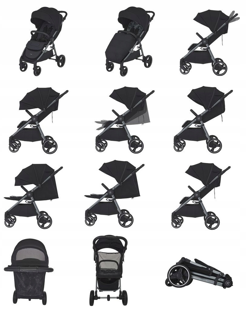 ESPIRO WAVE WÓZEK SPACEROWY 304 GREEN DAY KUBEK TORBA STROLLER PASEK FOLIA Rodzaj kół Gumowe