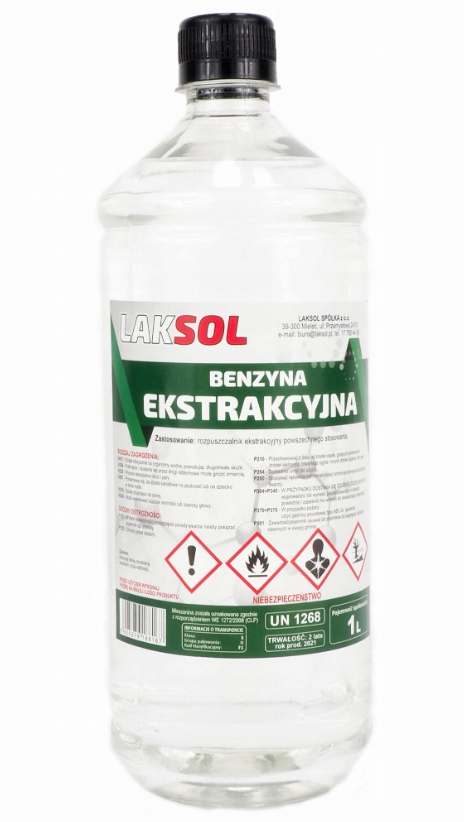 

Benzyna ekstrakcyjna niskoaromatyczna Laksol 1L