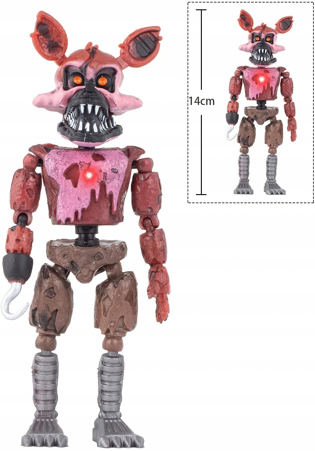 6 Szt ZESTAW FIGUREK FIVE NIGHTS AT FREDDY'S FNAF Marka bez marki