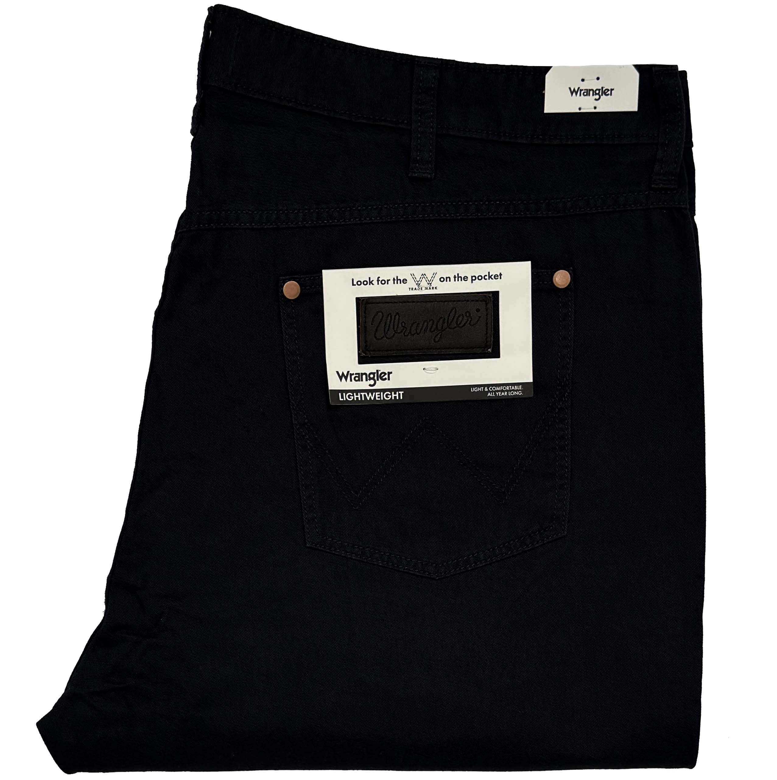 Wrangler Greensboro 803 Straight Dark Navy pánské rovné kalhoty W40 L32