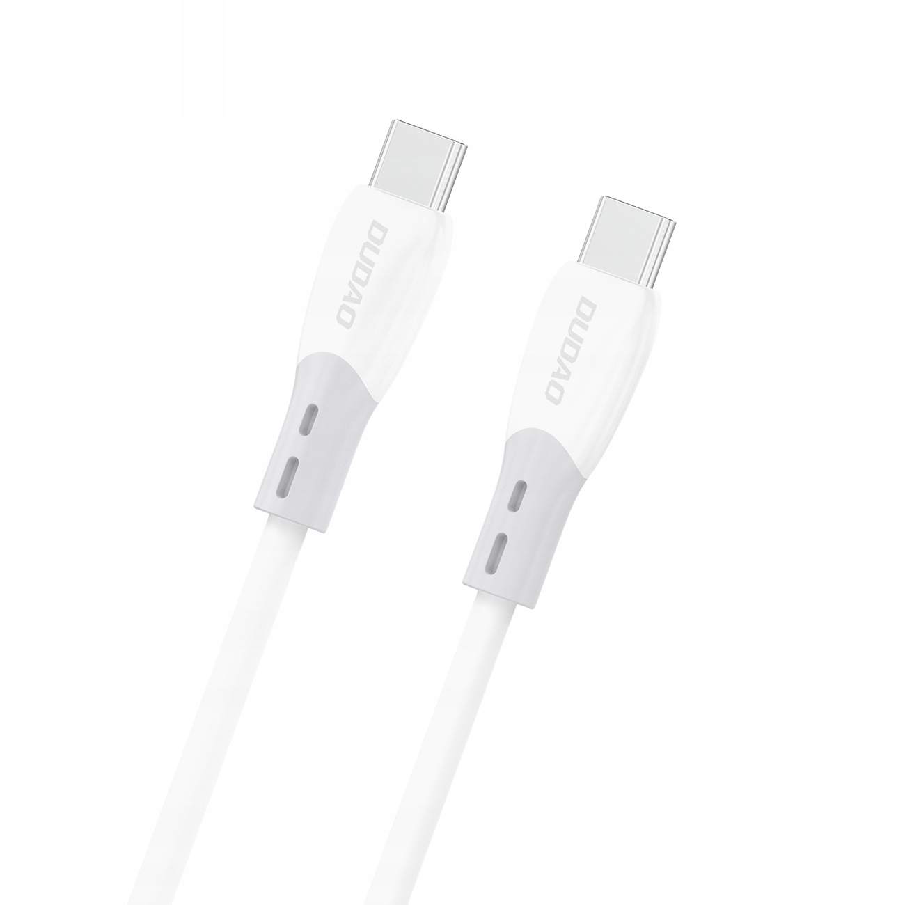 Kabel Dudao L25SC 60 W Usb-c Usb-c z miękkim silikonowym oplotem 2 m bi