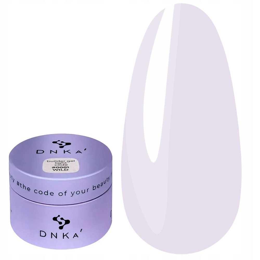 Gel na nehty DNKa Builder Gel Light 0001 Wild 30 ml