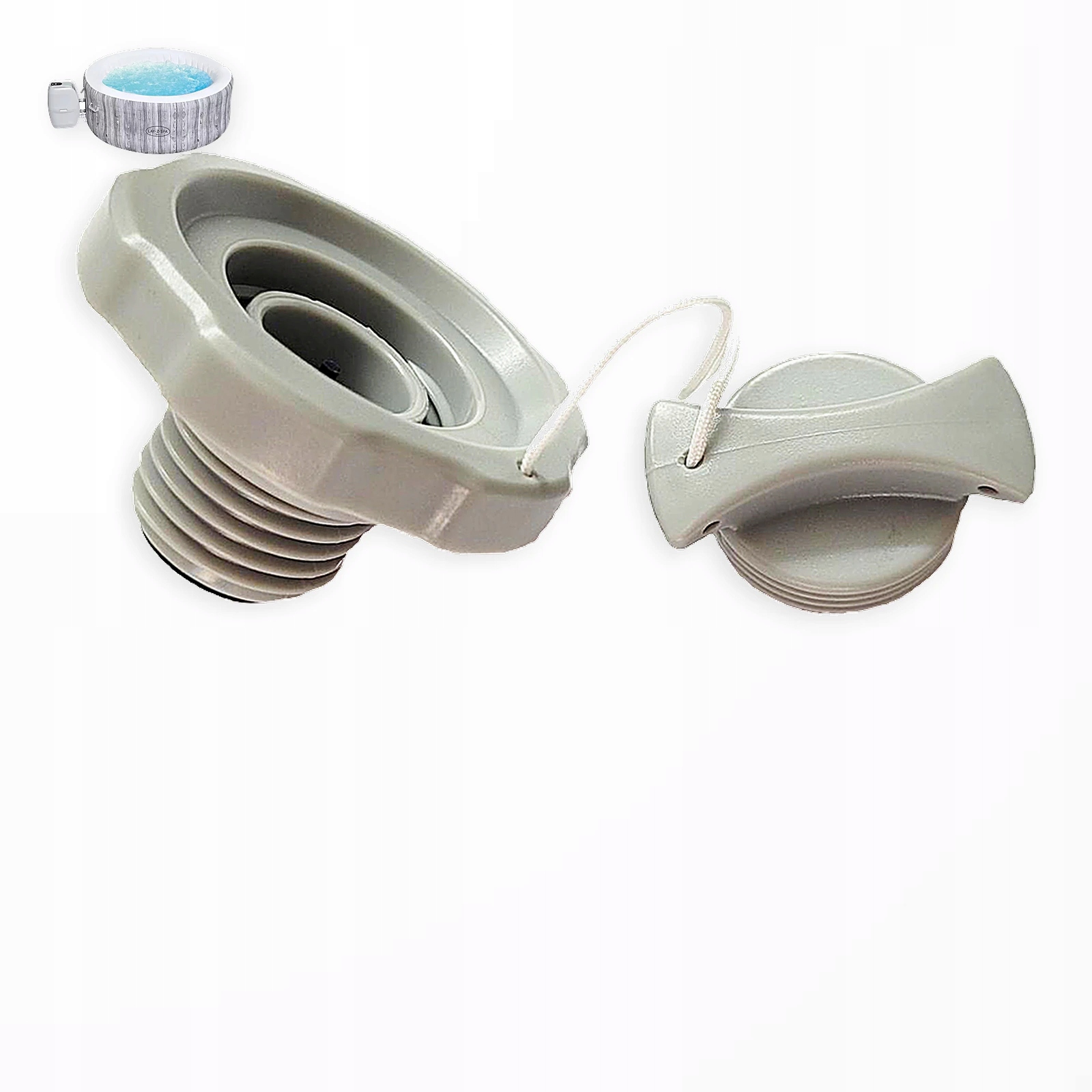 Šroubový ventil do lázní Lay-z-spa Bestway 60085 Fiji AirJet 180x66 cm nový
