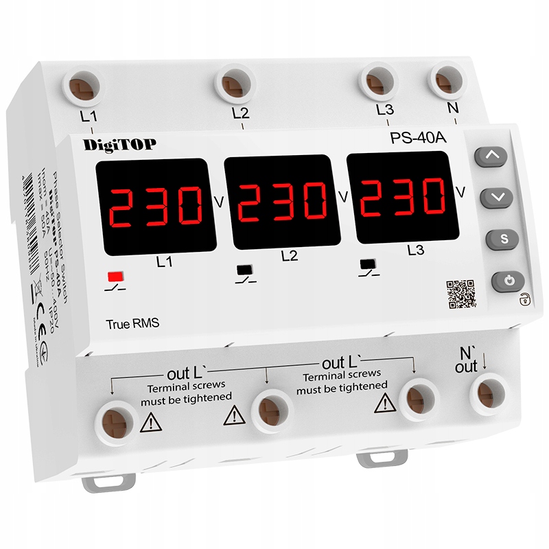 Přepínač fází DigiTOP PS-40A