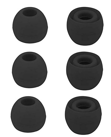 

Uniwersalne gumki do słuchawek średnica 4 mm M
