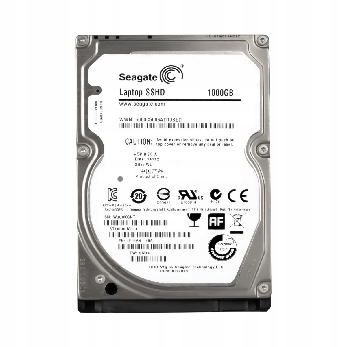 Seagate 1TB 5.4k Sata III 2.5 ST1000LM014 Fw: SM14