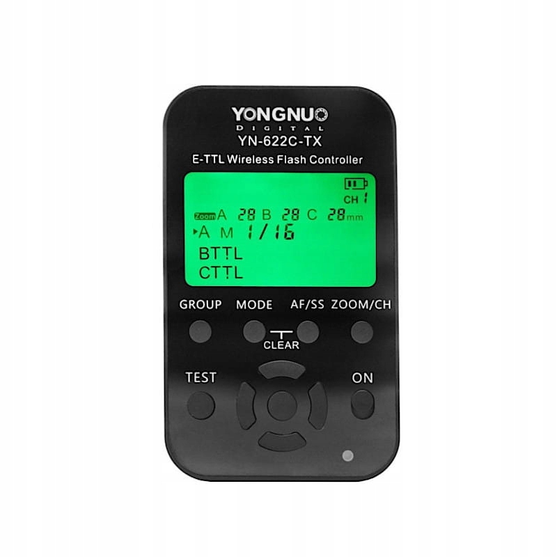 Wyzwalacz Yongnuo radiowy YN622C-TX czarny