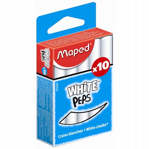 

Kreda Maped Whitepeps Biała 10 Sztuk