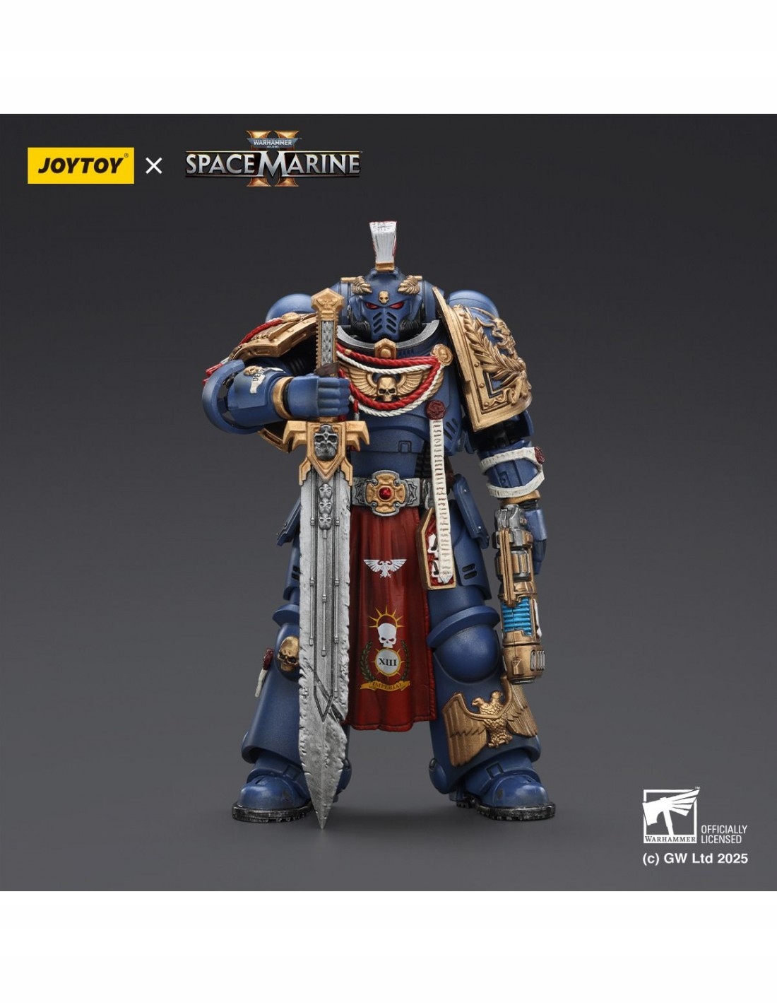 Ultramarines Relic Primus Armour Warhammer 40k Figurka 13 cm