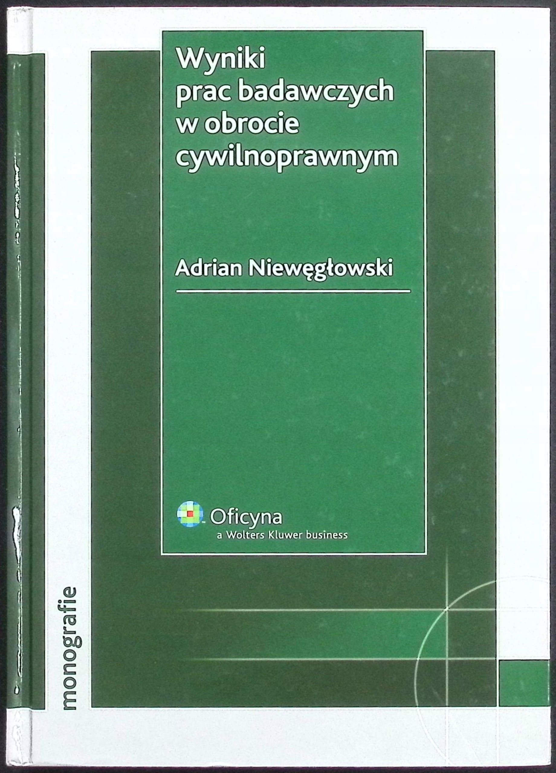 Wyniki prac badawczych w obrocie cywilnoprawnym