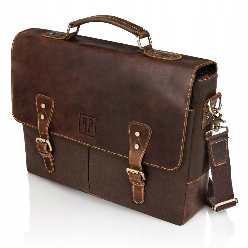 

Młodzieżowa Torba Na Ramię Brązowa Vintage T-07-BR