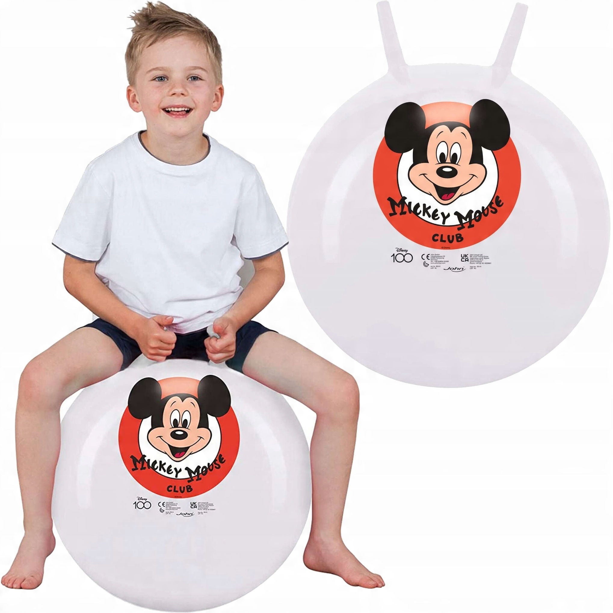 

Piłka Do Skakania Z Rogami Disney 100 Lat Mickey