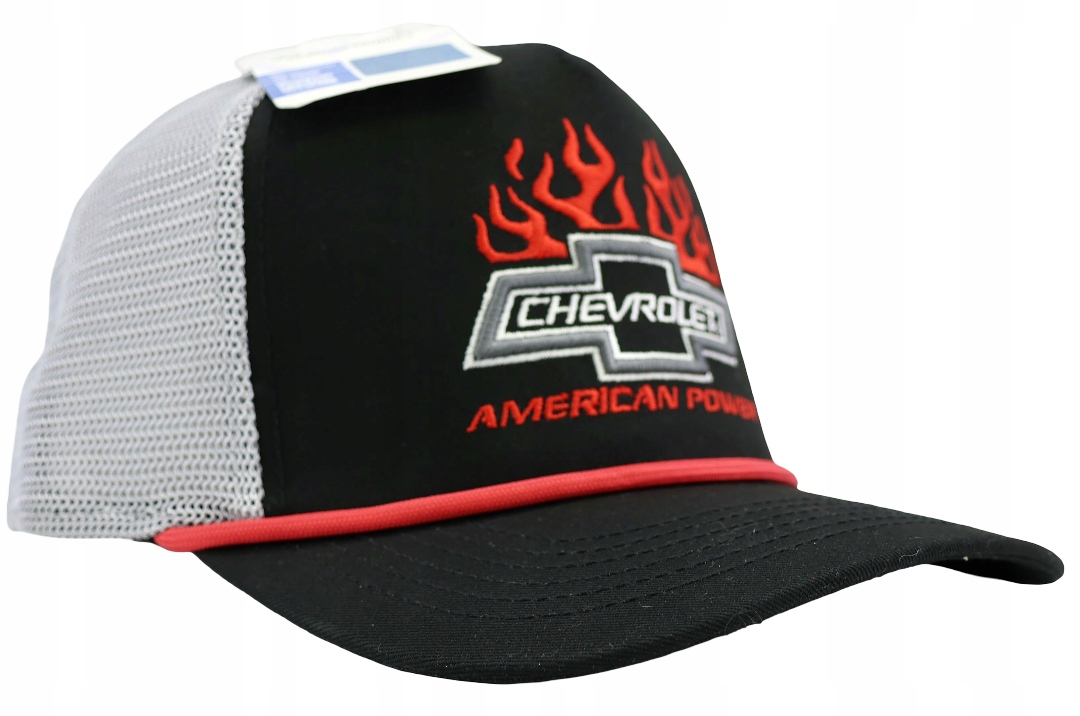 Kšiltovka pro muže a mládež Auto Chevrolet 54-59 Cm Výšivka Trucker