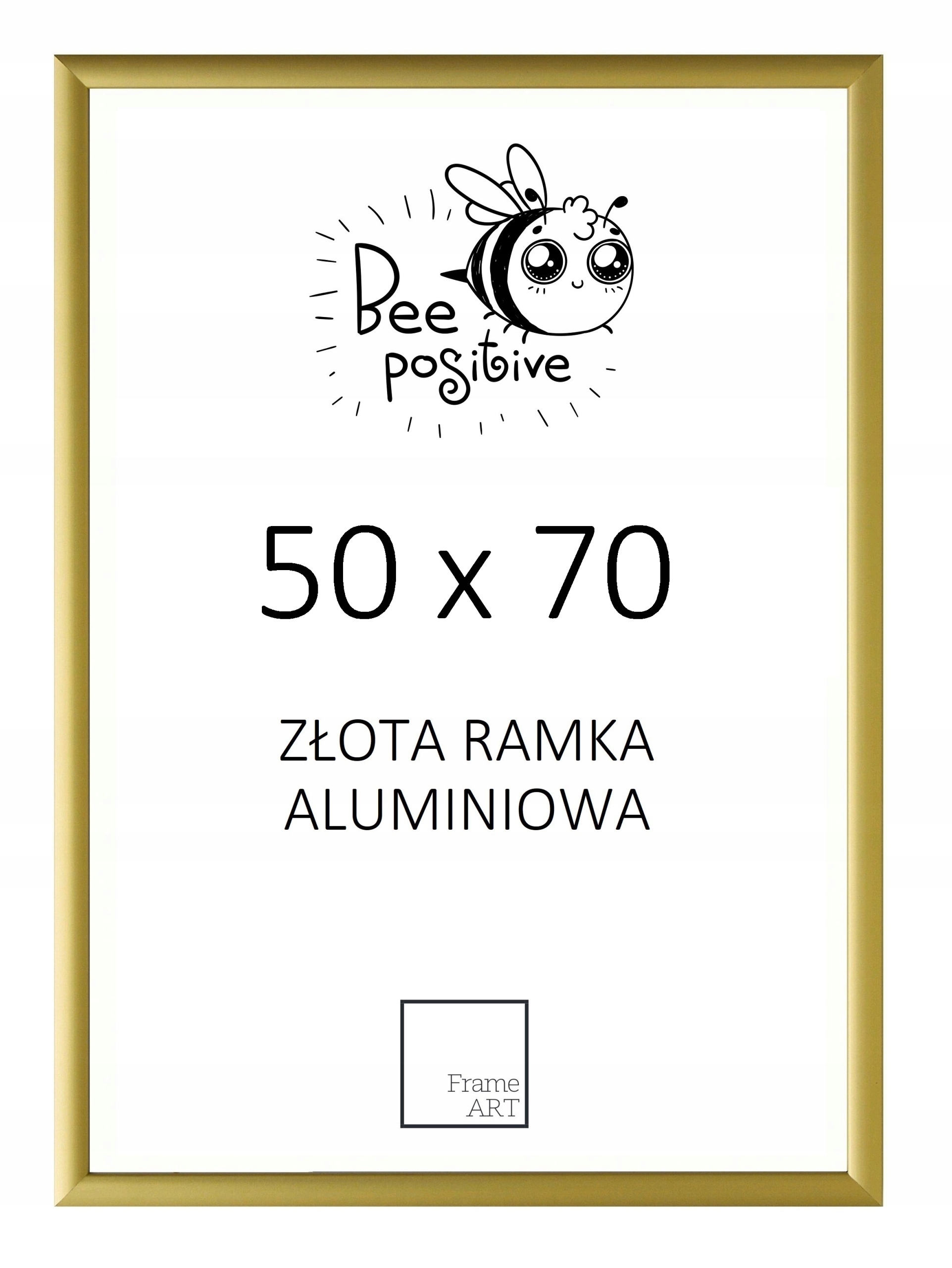 

Złota Rama Aluminiowa 50x70 Plakat 70x50 Puzzle
