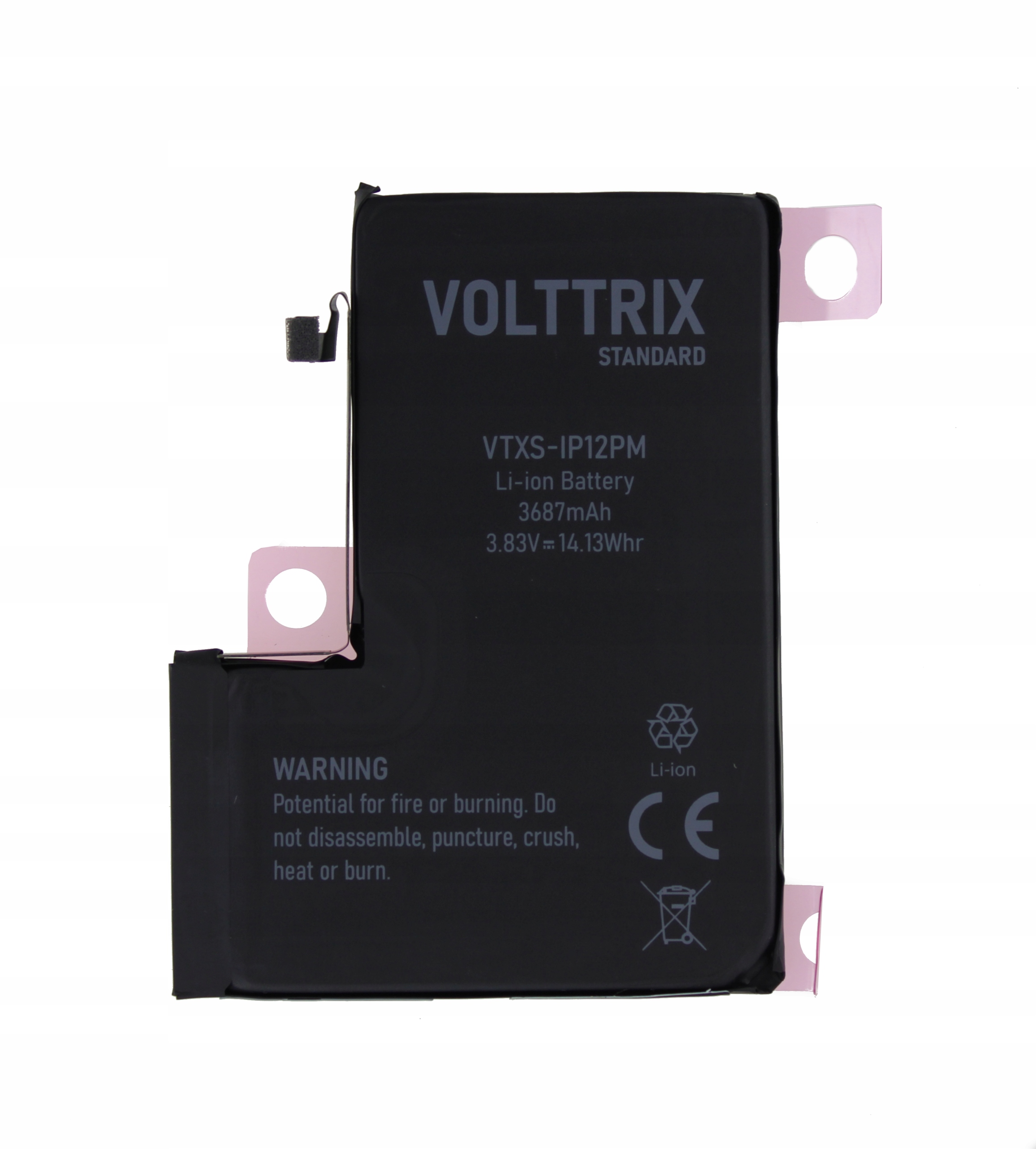 Baterie Volttrix pro iPhone 12 Pro Max (Originální Bms) 3687 mAh