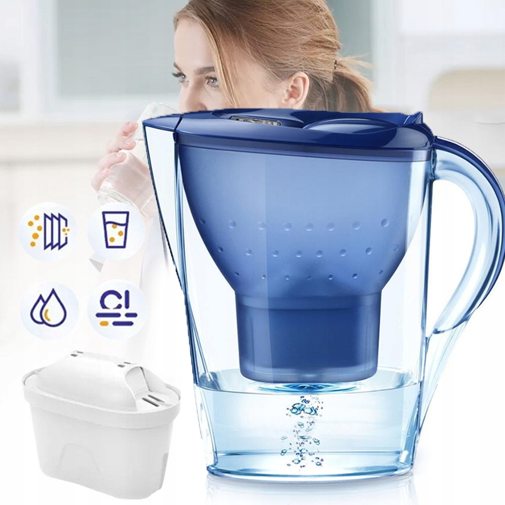 Vodní Filtr 3.5 L Alkalický 7STUPŇOVÝ Domácí Čistič Vody Změna Ph Voda