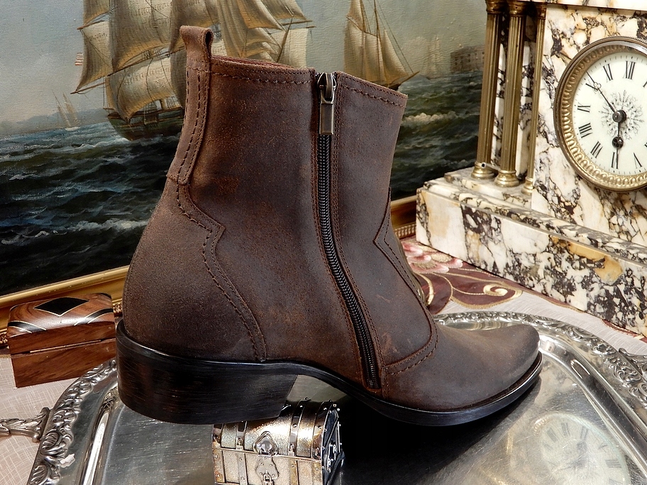 KOWBOJKI STYLOWE RASOWA SKÓRA NATURALNA DLA PRAWDZIWEGO KOWBOJA 43 Długość wkładki 28.1 cm