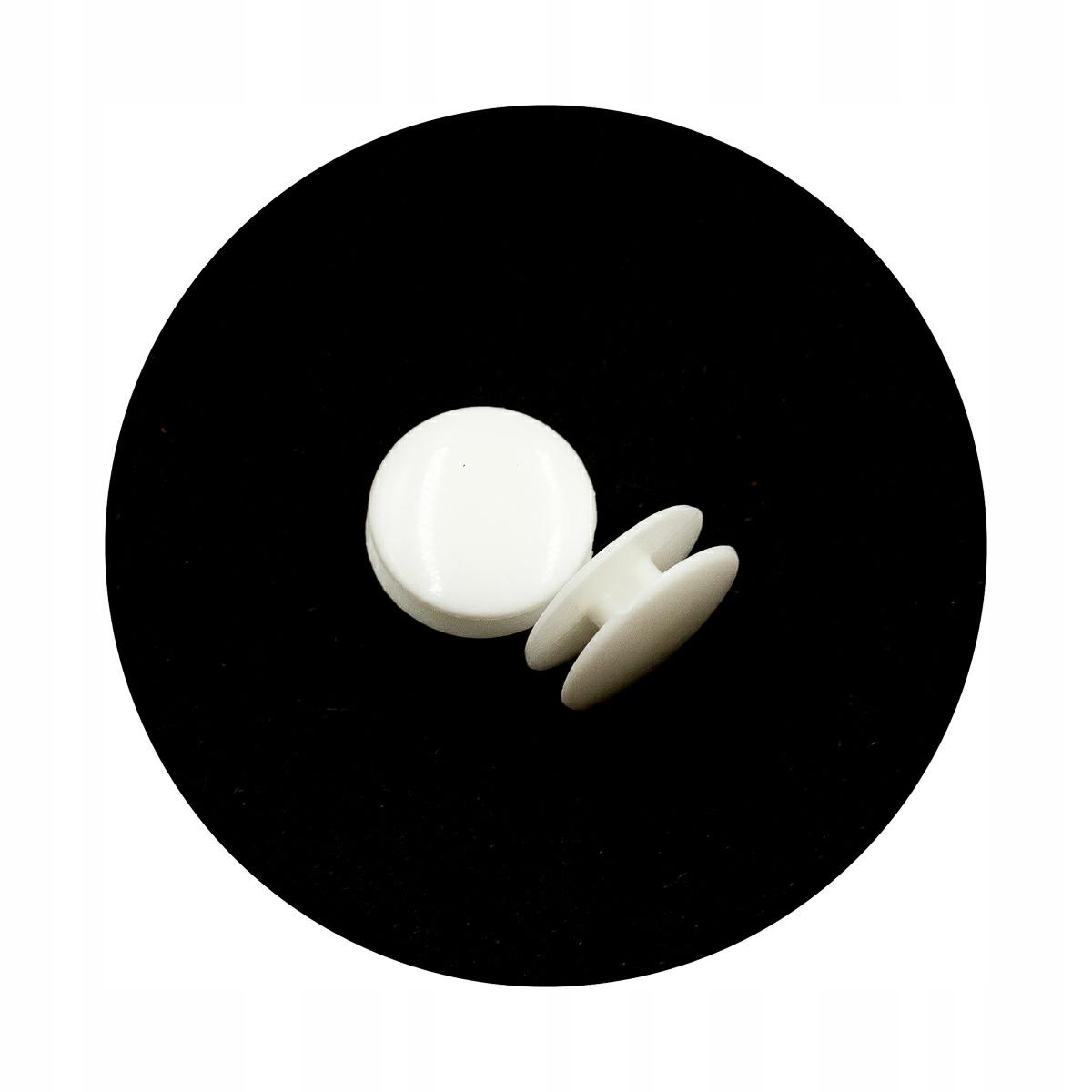 Knoflíky na povlečení plastové bílé 17mm/500ks