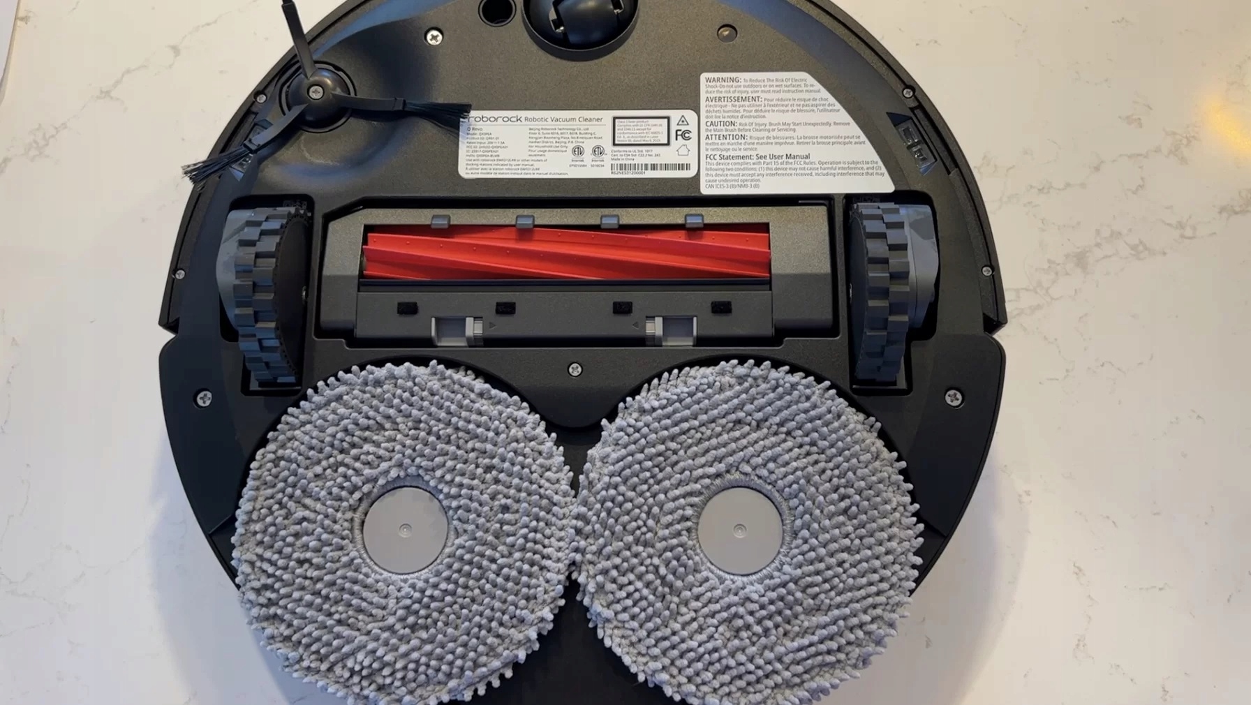 2x mop ściereczki Robot Vacuum Mop Pad Roborock Q Revo Rodzaj ścierka