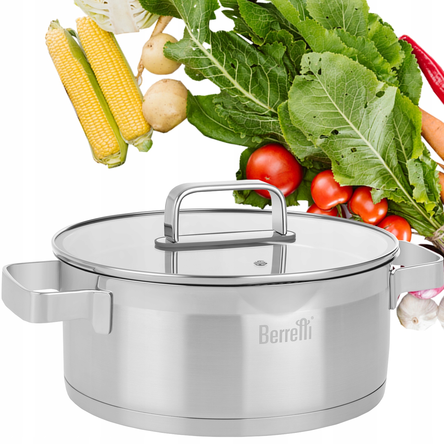 

Berretti Garnek Mistral Indukcja 24CM 5,3L