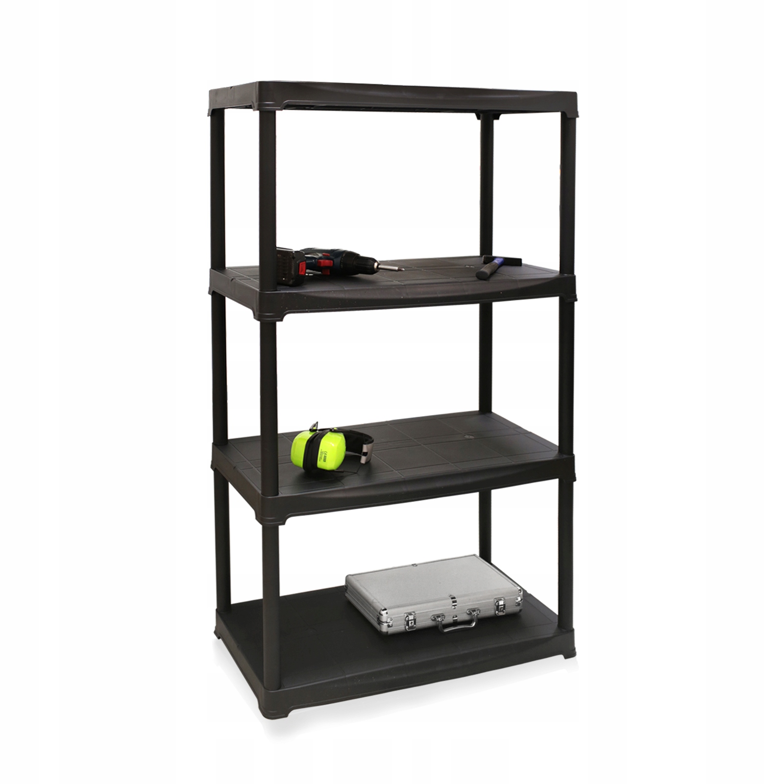 REGAŁ PLASTIKOWY WARSZTATOWY GARAŻ 60x30x133 TUV A Marka Product Placement