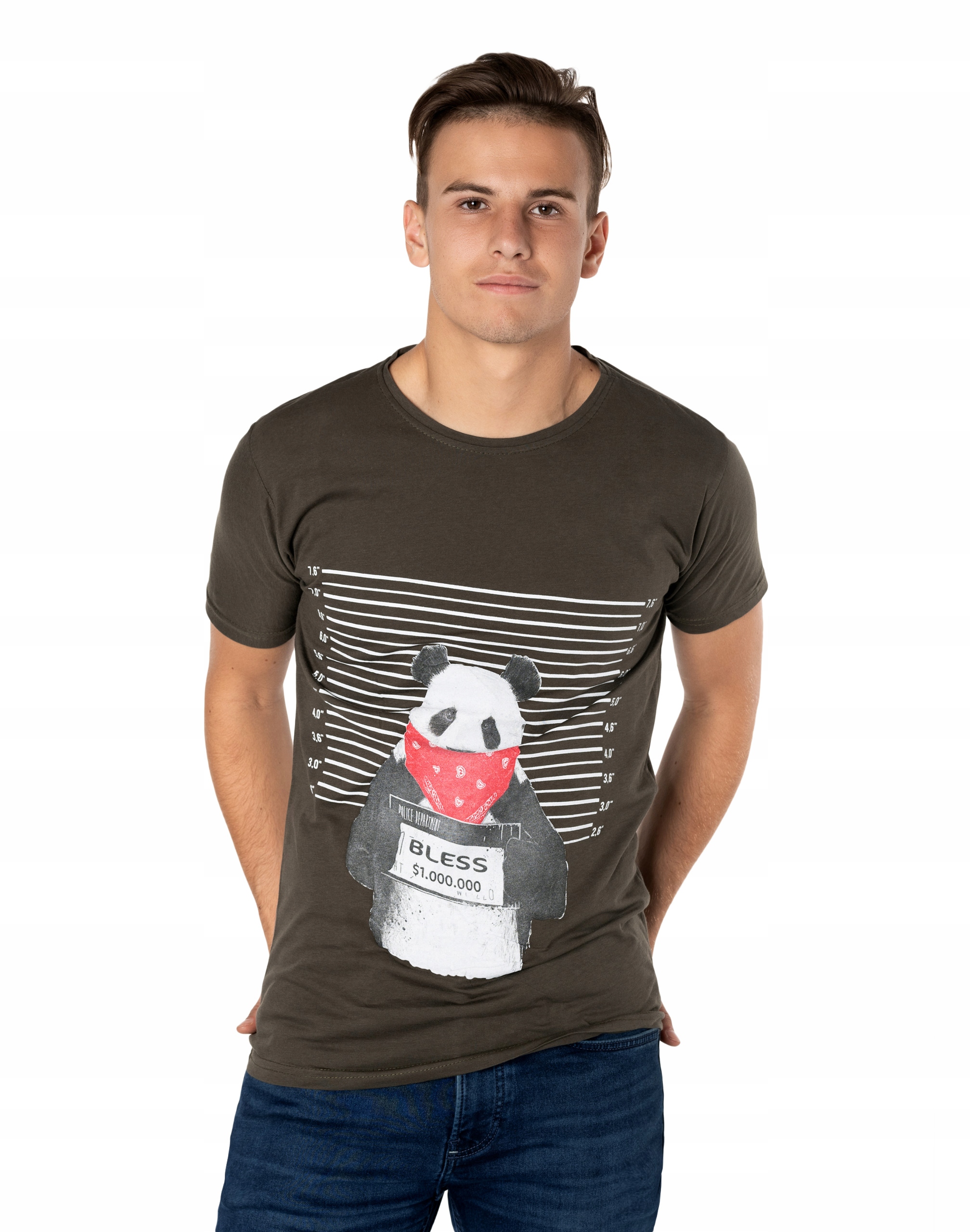 

Koszulka Podkoszulek Tshirt Męski Shirt KM29-13 XL