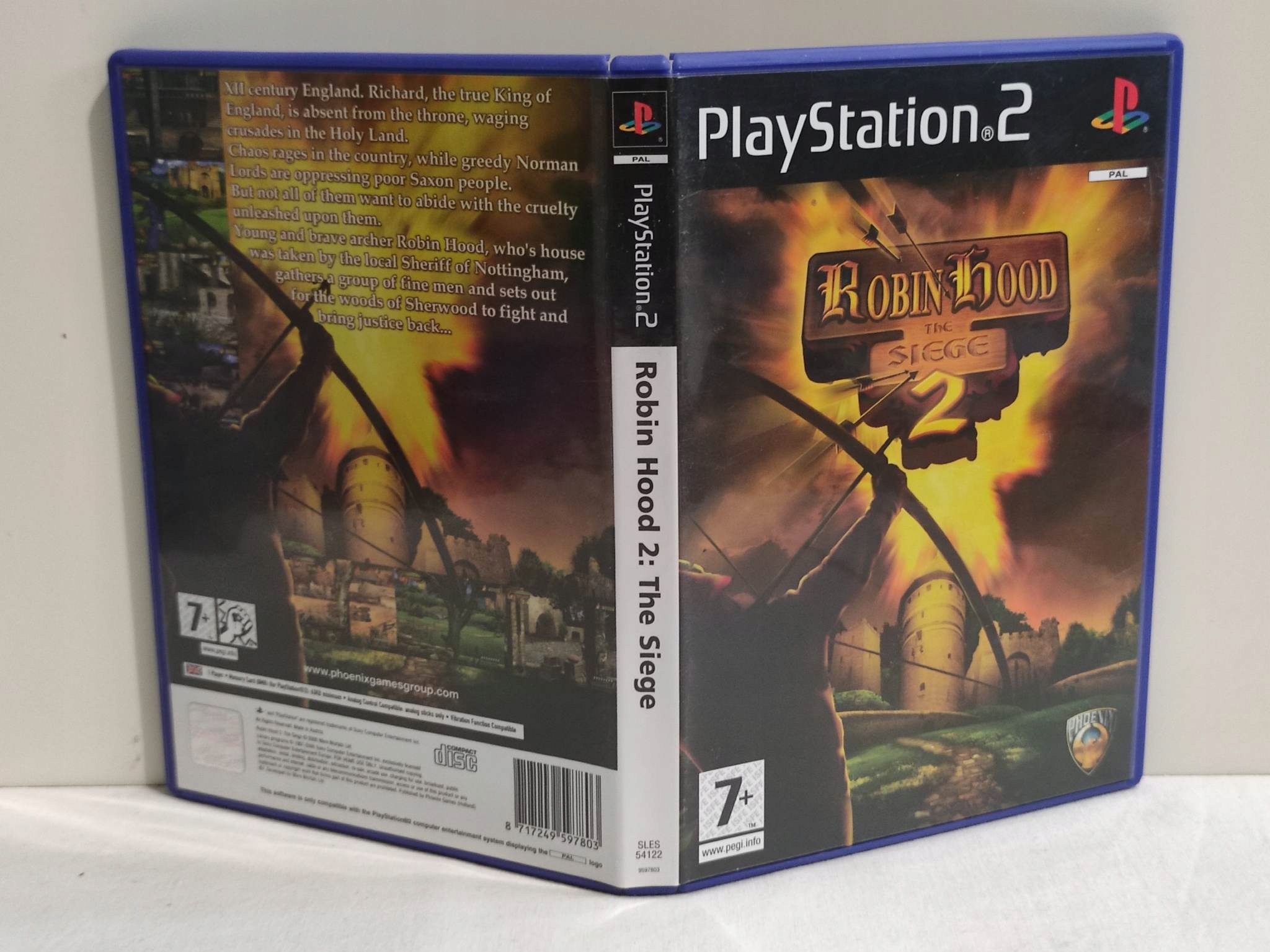 ROBIN HOOD 2: THE SIEGE PS2 Platforma PlayStation 2 (PS2)