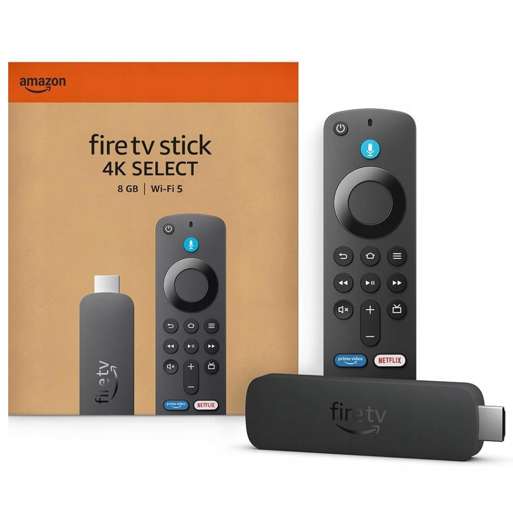 Přehrávač Amazon Fire Tv Stick 4K Wifi Select Netflix Hbo