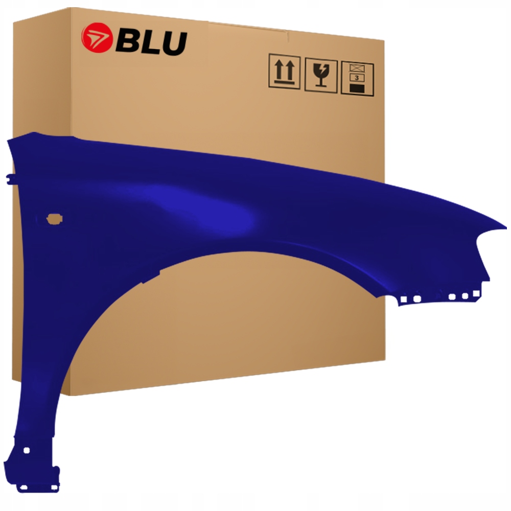 Blu Blatník Audi A3 8L Lift LY5K pravý modrý 00-03 přední BrilliantBlau