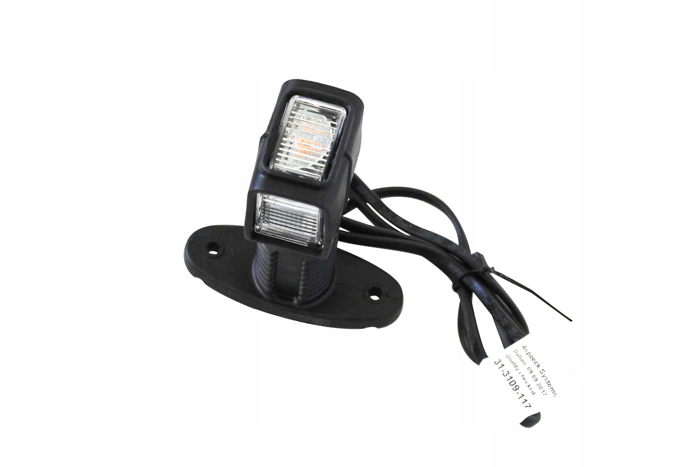 Superpoint IV ASPOCK Lampa obrysowa LED LEWA 31-3109-117 Producent części Aspöck