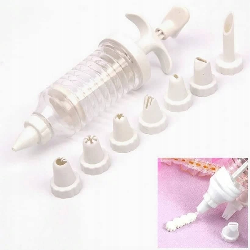 DEKORATOR DO CIAST TORTÓW SZPRYCA 8KOŃCÓWEK XJ3925