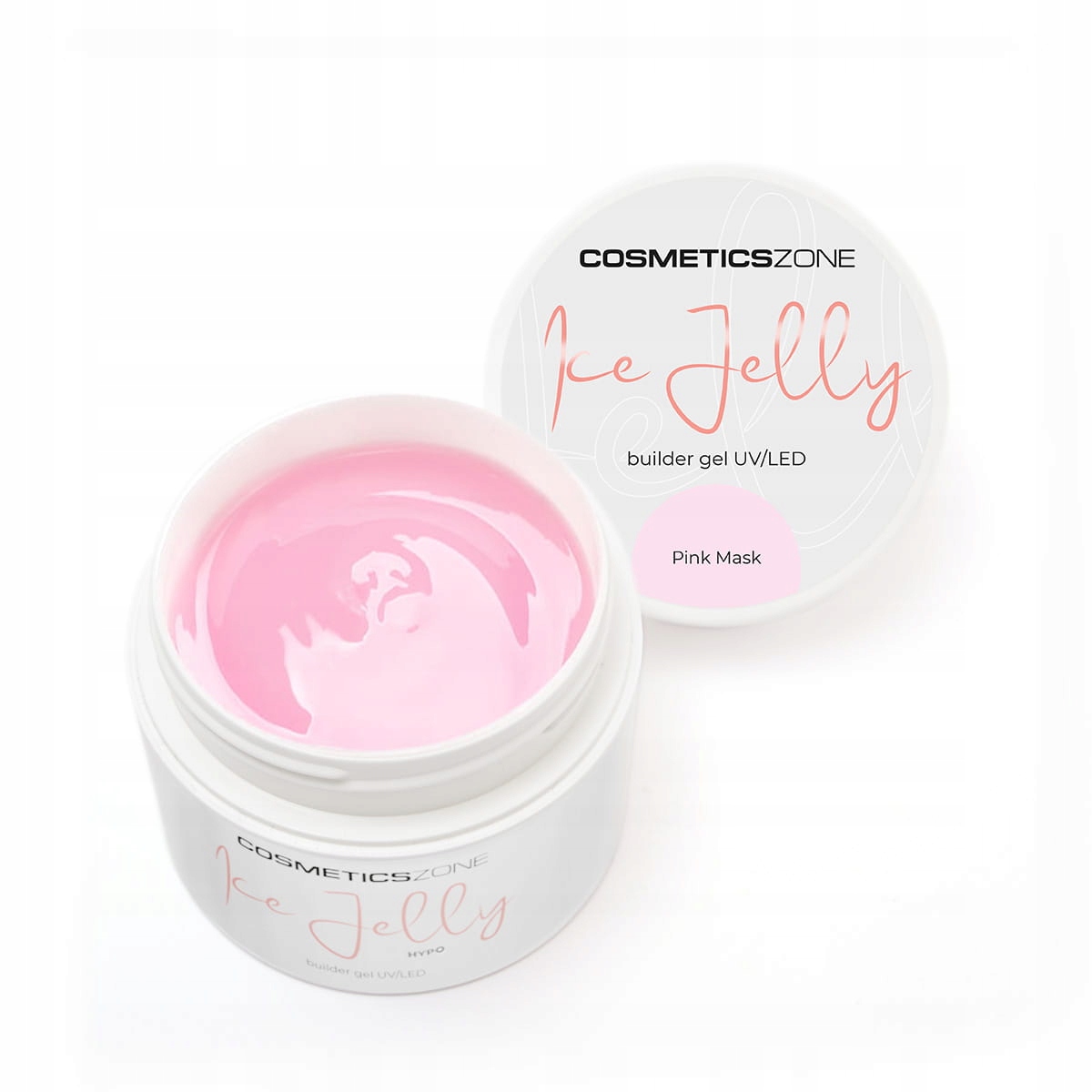 Żel do przedłużania paznokci Uv Led galaretka Ice Jelly Pink Mask 100ml