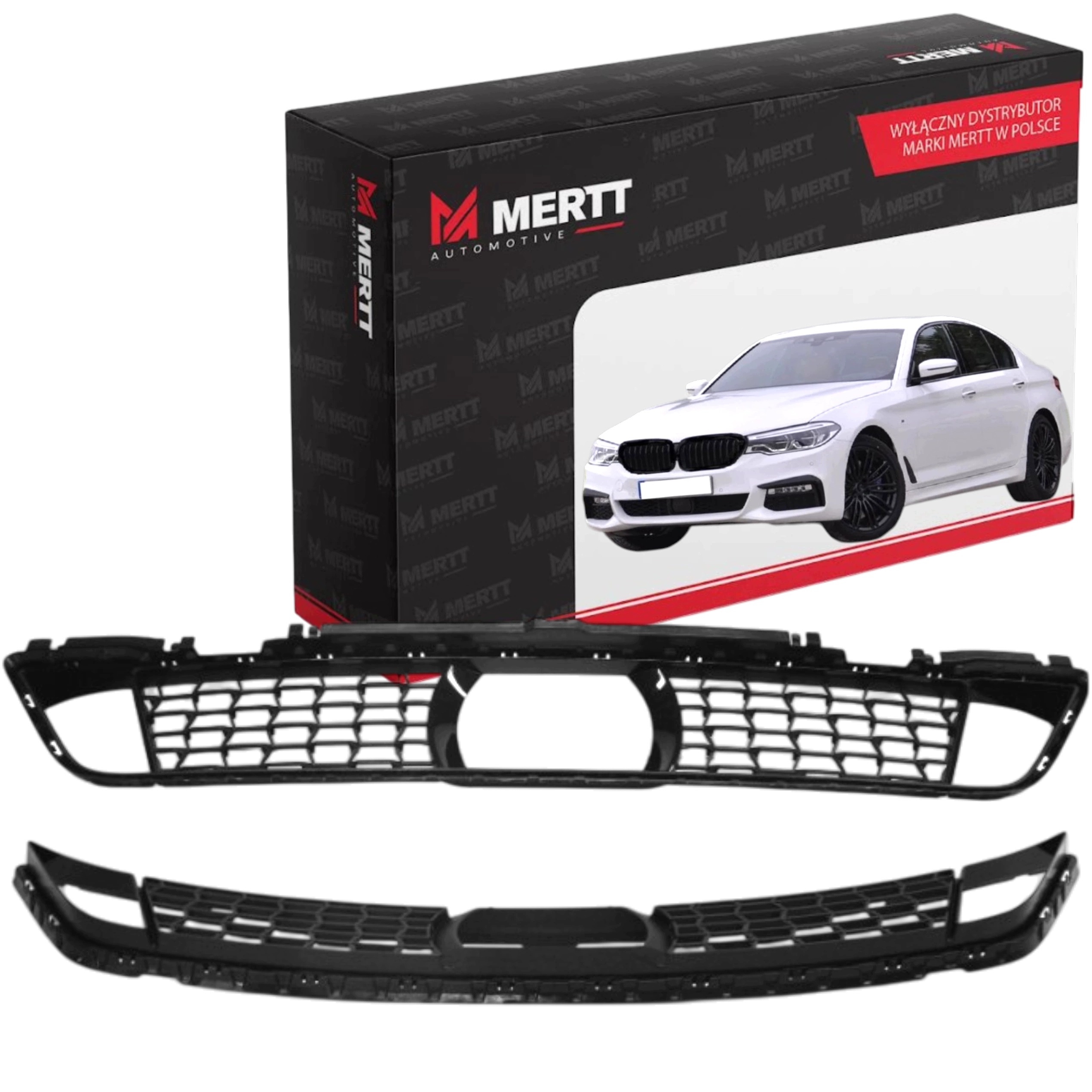 Mřížka Nárazníku Přední Atrapa Acc Bmw 5 G30 Lift M Paket Radar 8747841