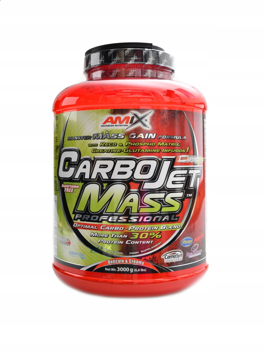 Amix CarboJet mass professional 3000 g vanilka