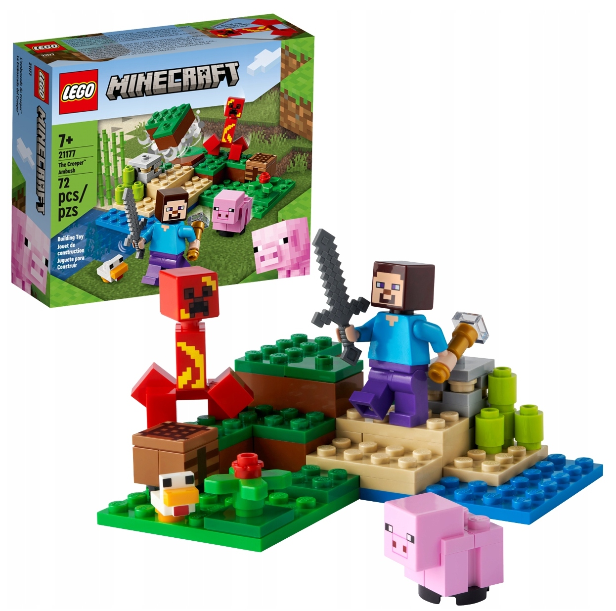 

Lego Minecraft 21177 Zasadzka Creepera