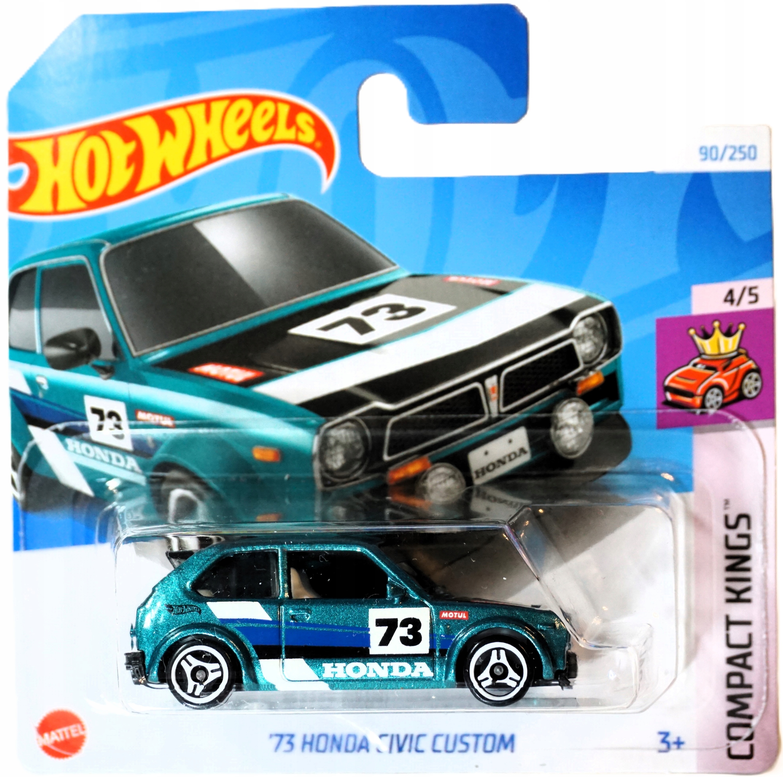 civic1985出品 HOT WHEELS 73 HONDA CIVIC CUSTOM NOWY AUTKO RESORAK (0742990578540