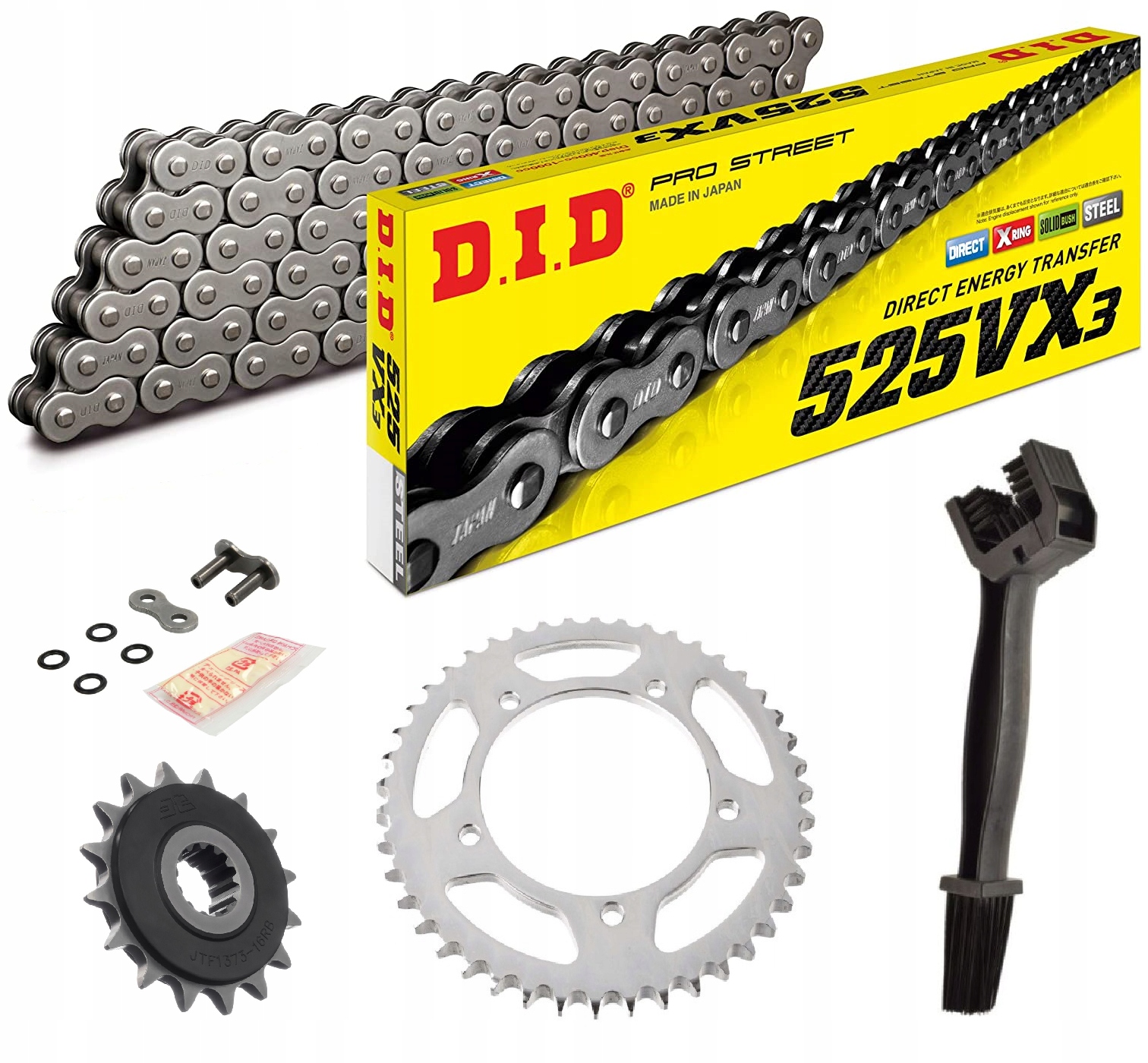 NAPĘD DID HONDA VT600C 89-07 SHADOW TŁUMIK DRGAŃ